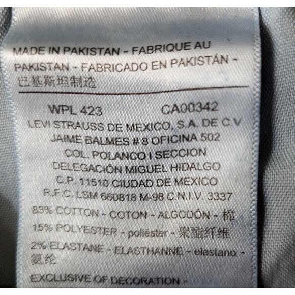 LEVI's Signature Modern Slim Women Jeans High Rise Skinny Sz 16L W35 L30 - Picture 10 of 13